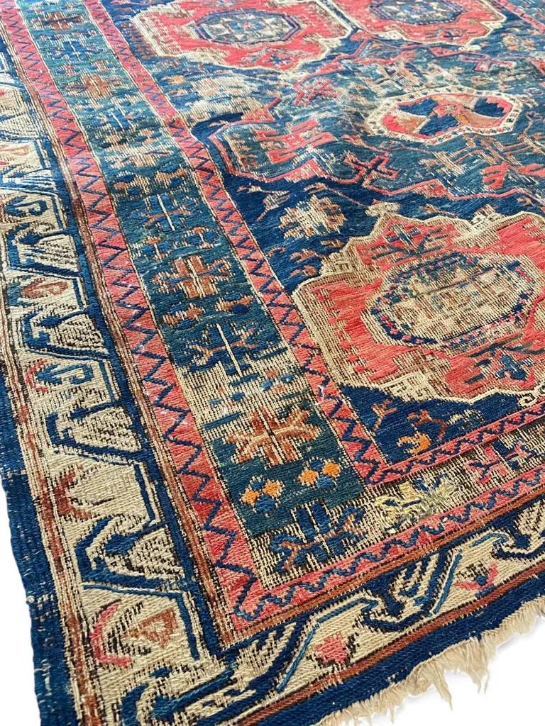 Late 19thC Kuba/Seichour carpet, Image 1++